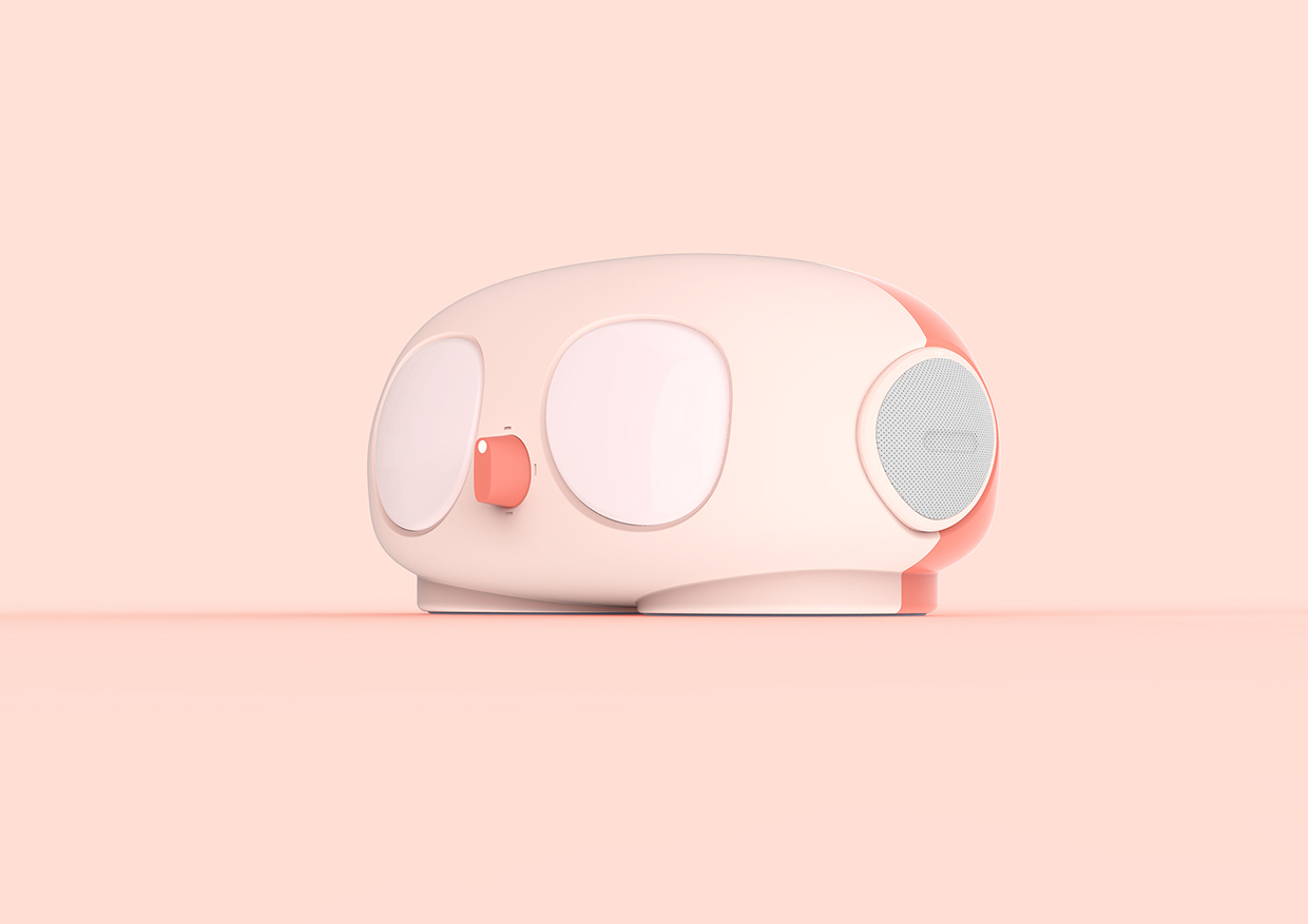 sleep，Desk lamp，loudspeaker box，industrial design，product design，