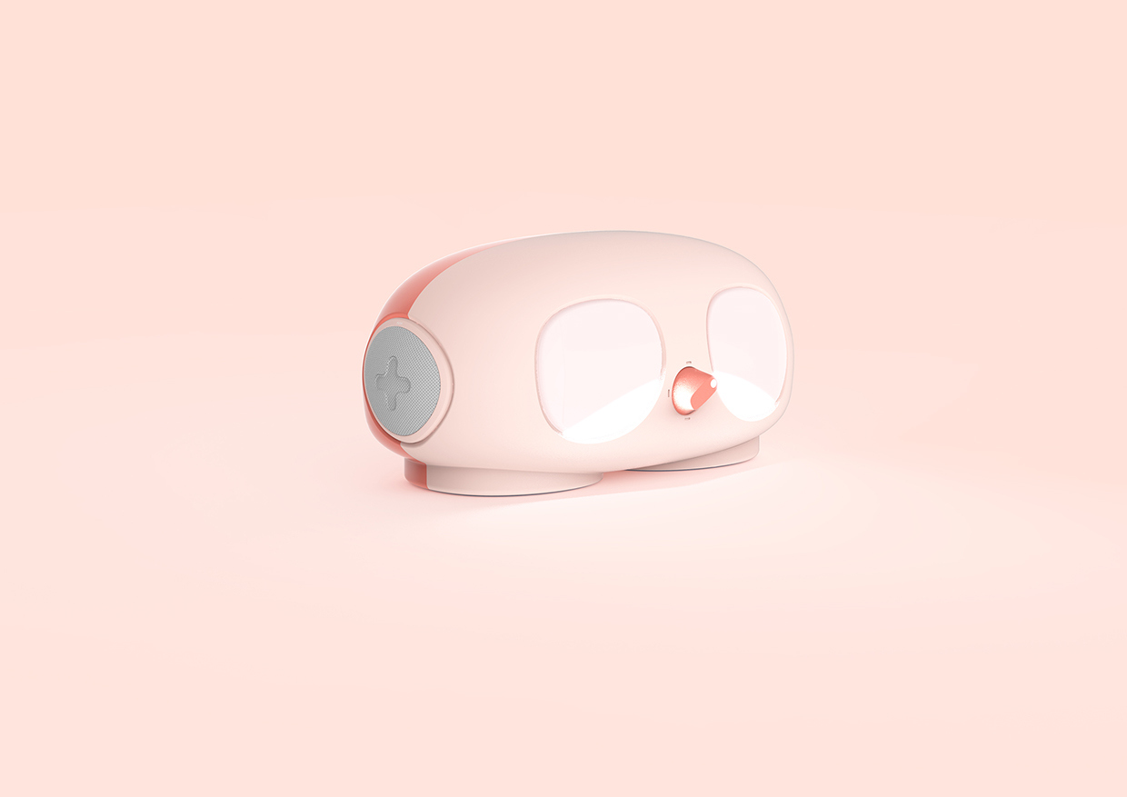 sleep，Desk lamp，loudspeaker box，industrial design，product design，