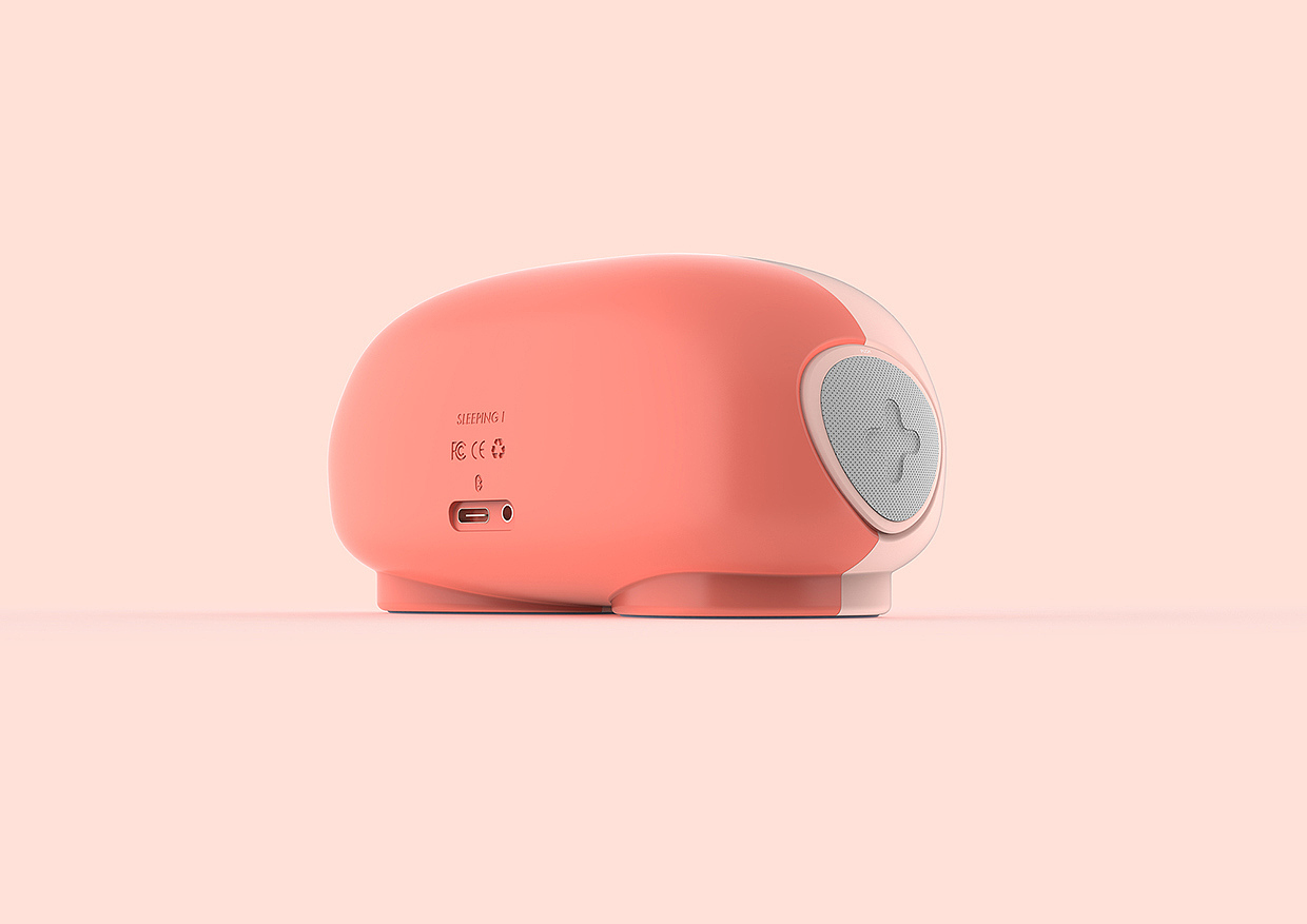 sleep，Desk lamp，loudspeaker box，industrial design，product design，