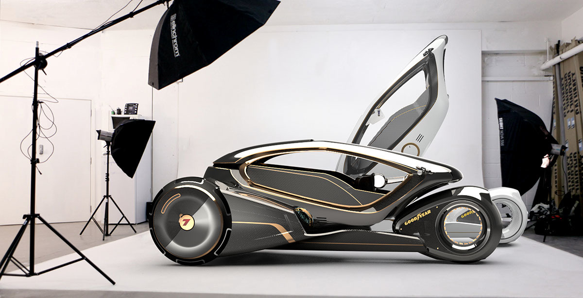 Automatic design，personal，Automobile design，city，Render，