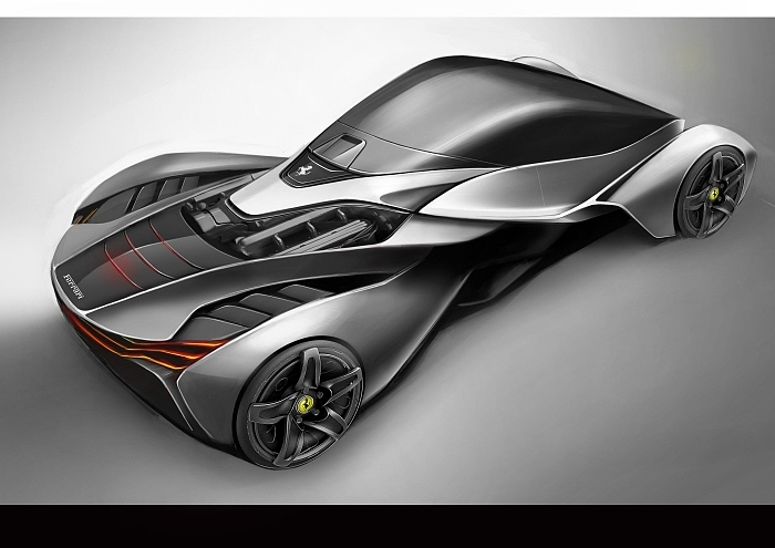 Ferrari，two thousand and eleven，Concept car design，vehicle，