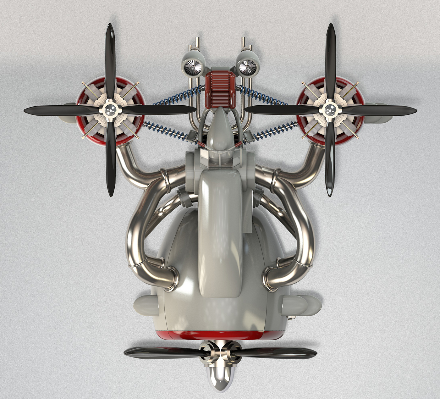 Mechanics，Sense of science and technology，3d，future，Cool，