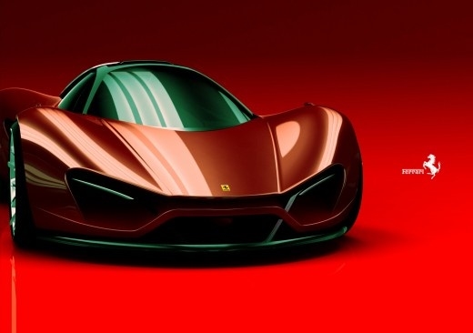Ferrari，two thousand and eleven，Concept car design，vehicle，