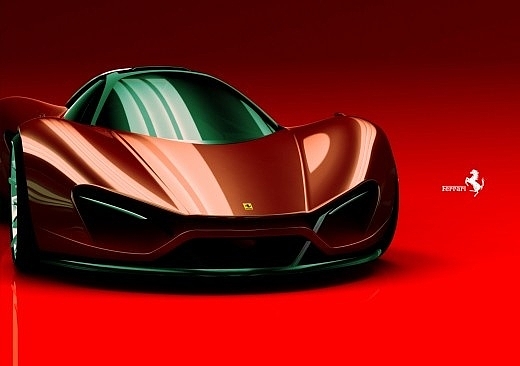 Ferrari，two thousand and eleven，Concept car design，vehicle，