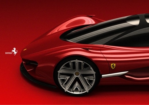 Ferrari，two thousand and eleven，Concept car design，vehicle，