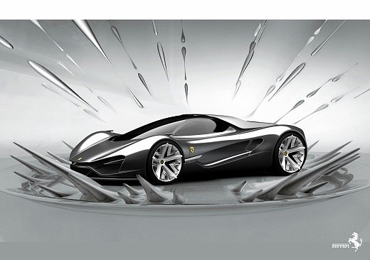 Ferrari，two thousand and eleven，Concept car design，vehicle，