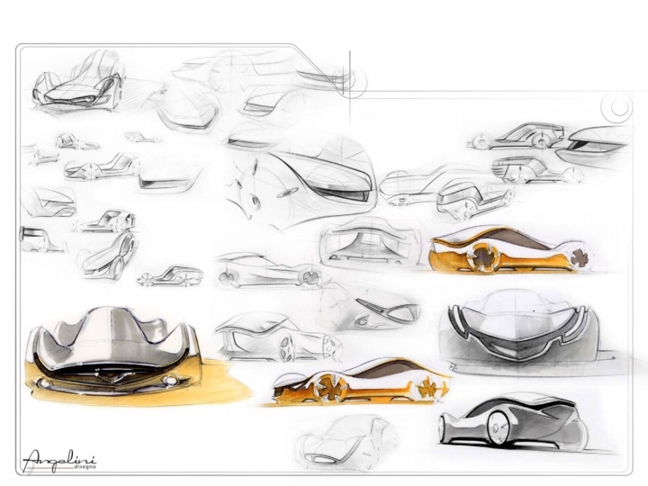 Ferrari，two thousand and eleven，Concept car design，vehicle，