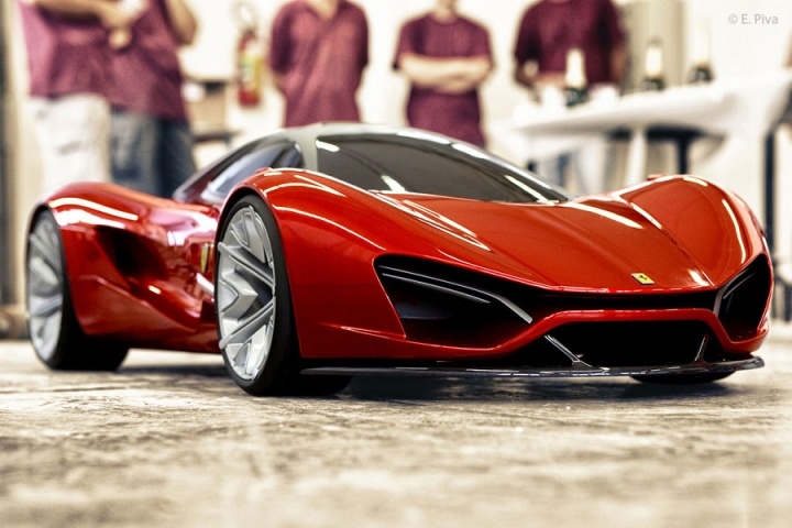 Ferrari，two thousand and eleven，Concept car design，vehicle，