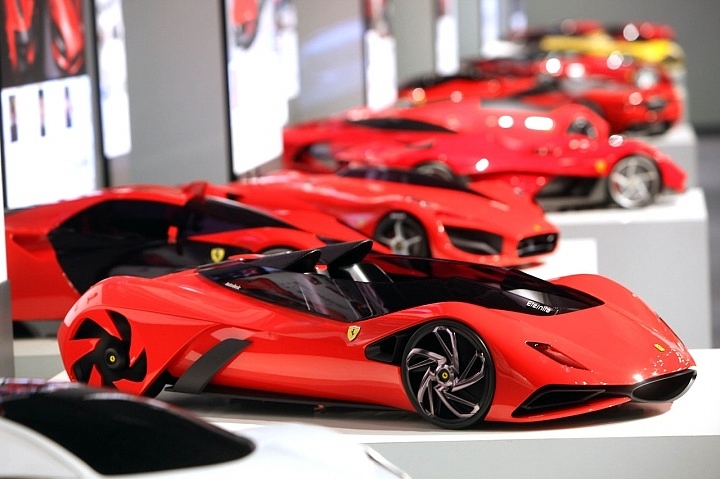 Ferrari，two thousand and eleven，Concept car design，vehicle，