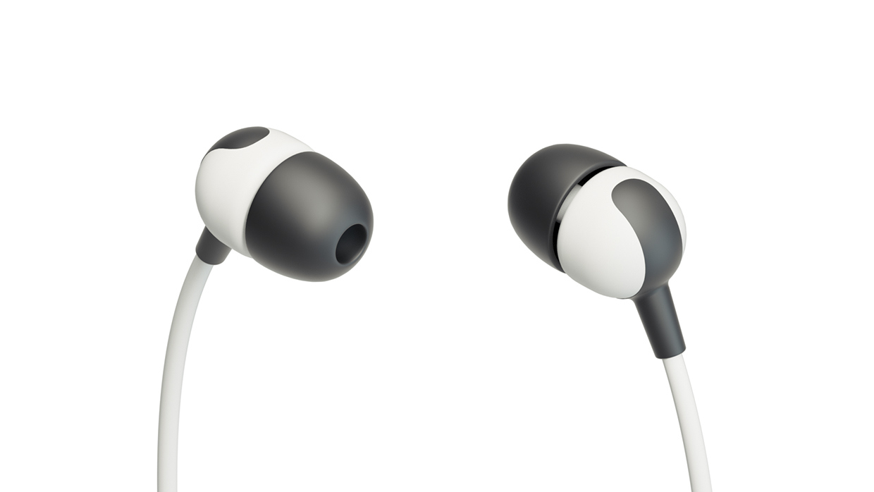 In ear，colourful，product design，industrial design，headset，