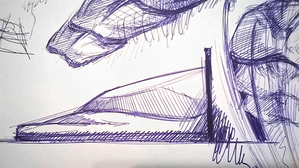 automobile，Rendering，Hand drawn，Material Science，evolution，