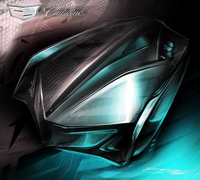 cdn，Automobile design，Hand drawn，Display Board，