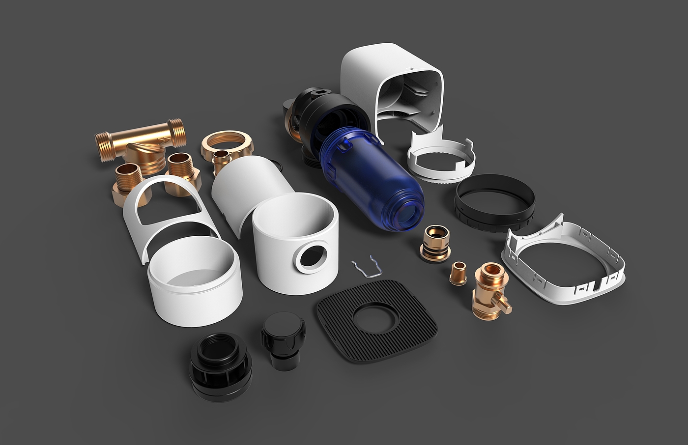 Vertical space，industrial design，Water purifier，Water purifier，kitchen，Home Furnishing，household electrical appliances，