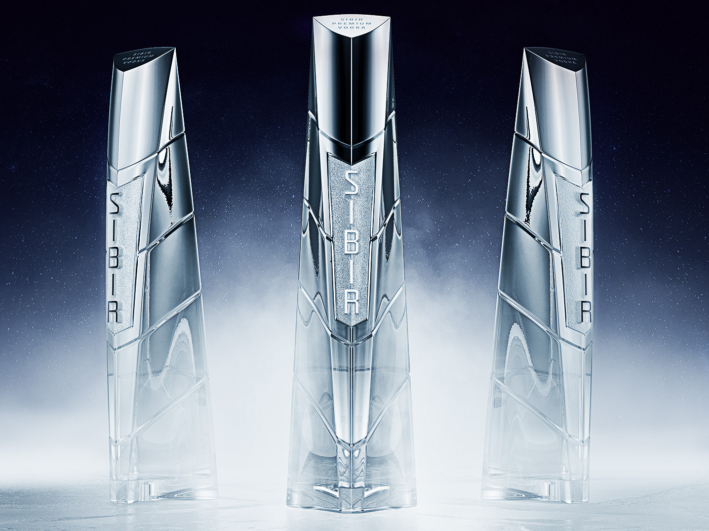 high-end，Galvanized，Glass，bottle，Vodka，