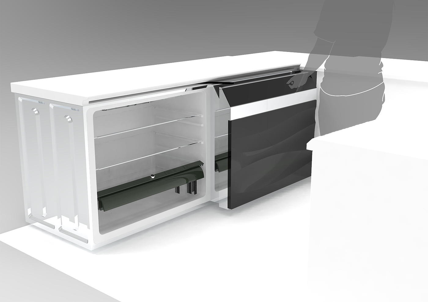 kitchen，Refrigerator，Kitchen appliances，
