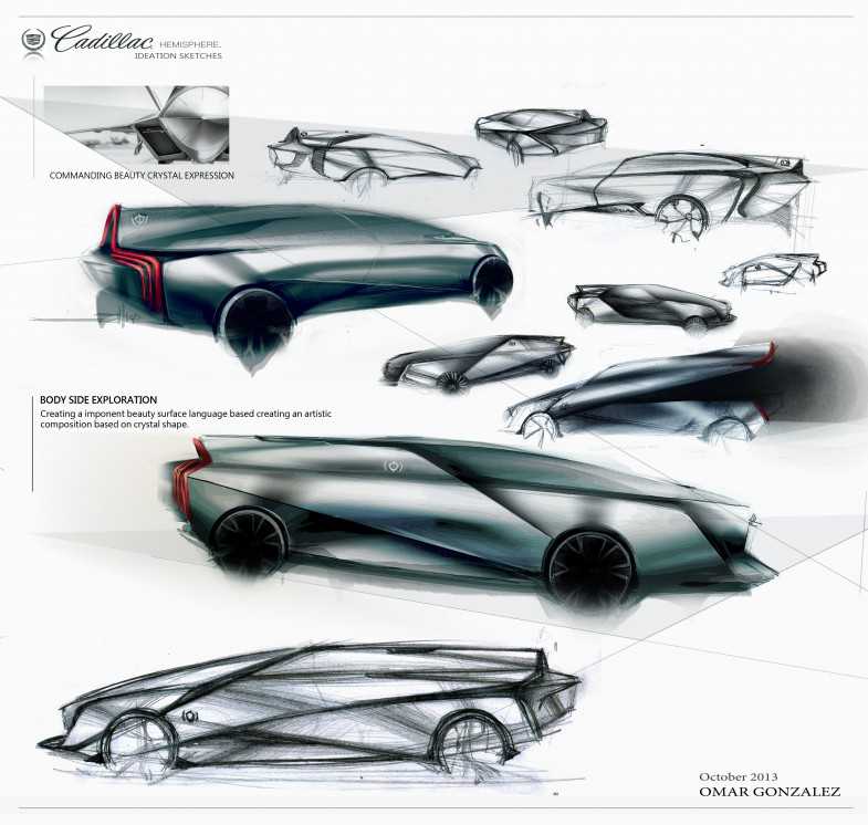 cdn，Automobile design，Hand drawn，Display Board，
