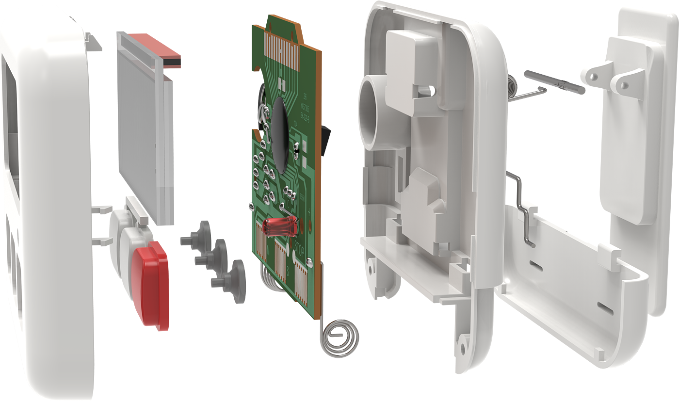 Explosion diagram，timer，