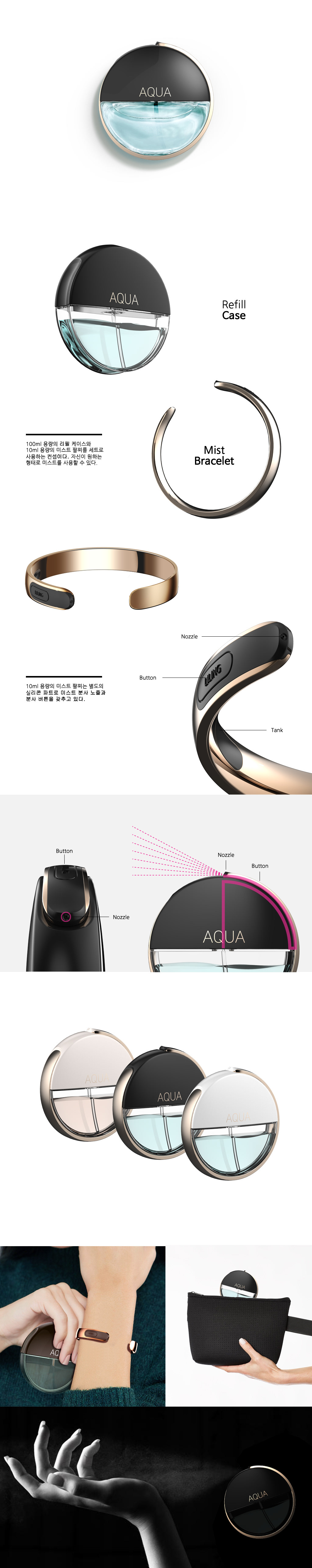 Metal，Smart perfume，Aqua mist，