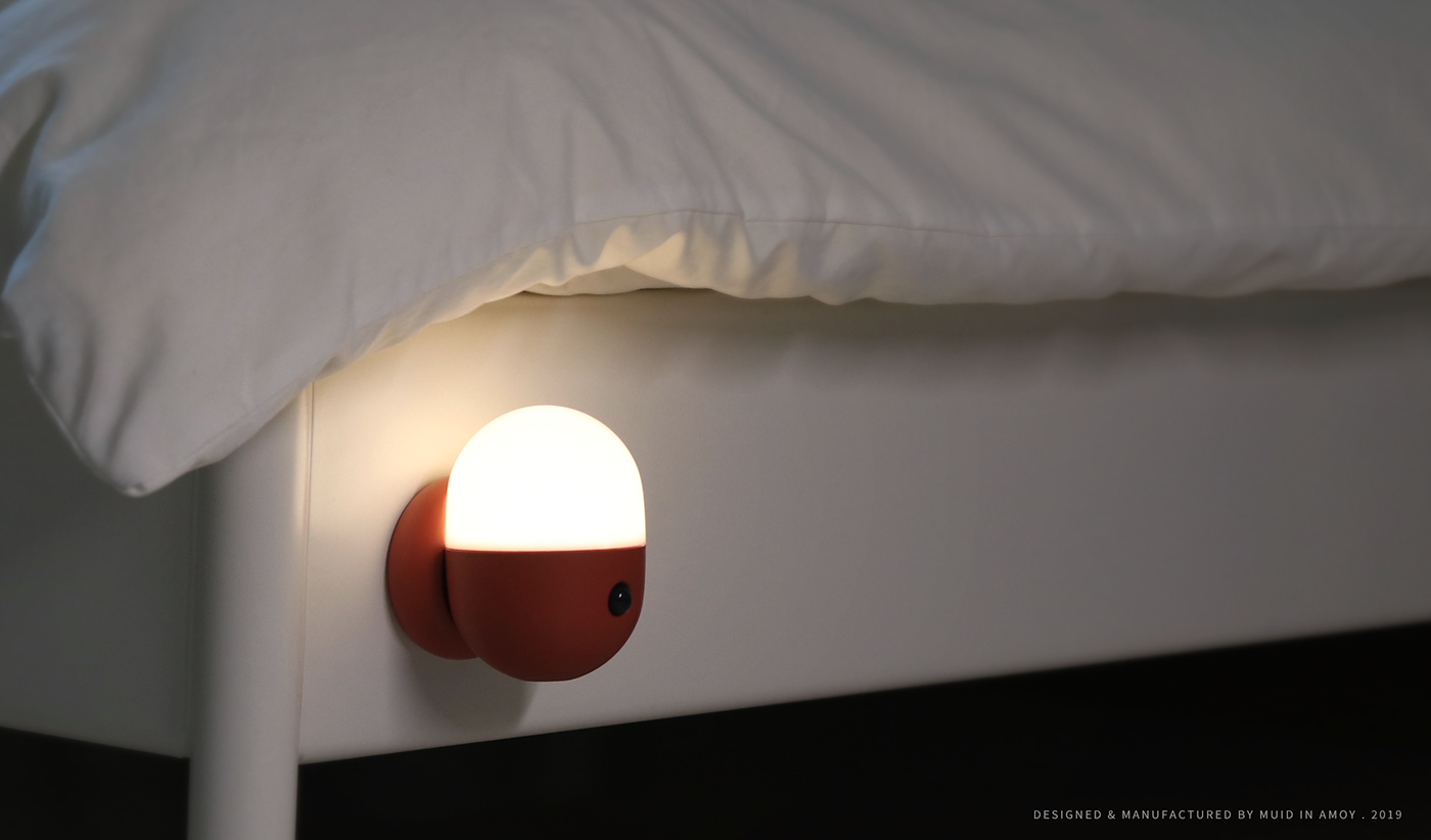 CAPSULE SENSOR LAMP，Lamp design，led，