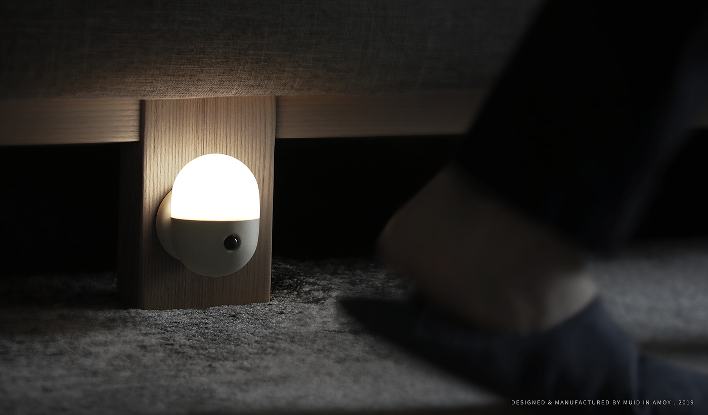 CAPSULE SENSOR LAMP，灯具设计，led，