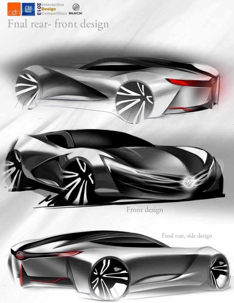 cdn，Automobile design，Hand drawn，Display Board，