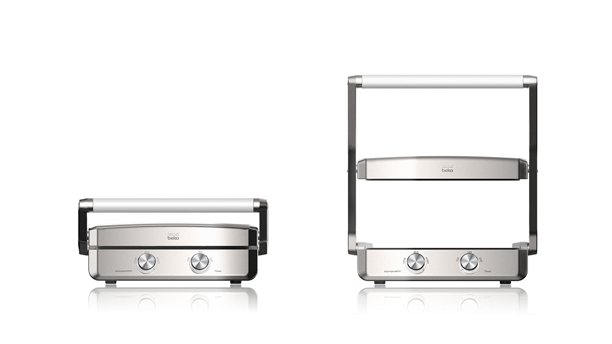 Vacuum cleaner，Panini Grill，Iron，household electrical appliances，Metallic texture，