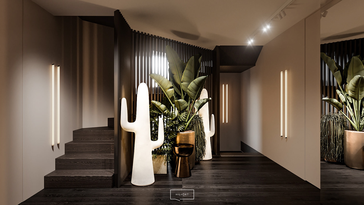 Interior decoration，Architectural design，MOKOTOW HOUSE，