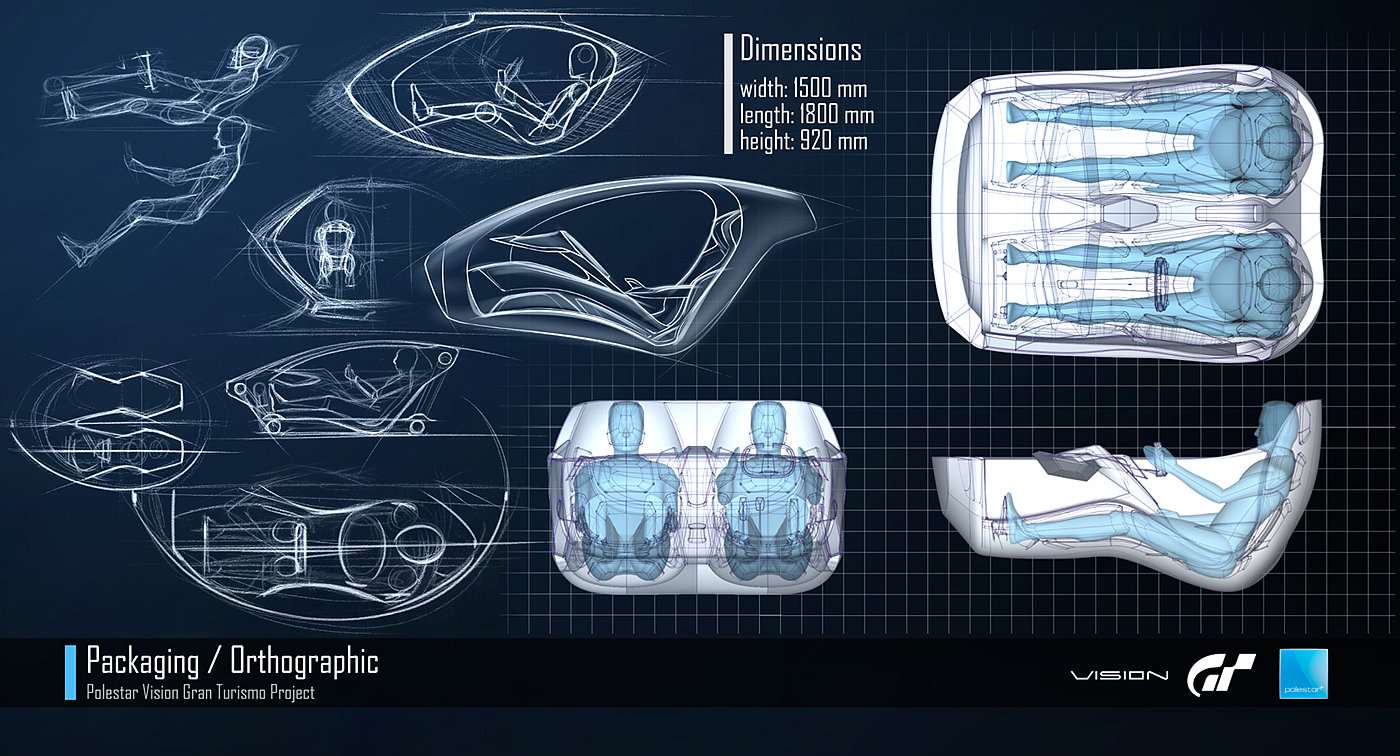 Automatic design，Visual design，Hand painted interior，GT racing，Cool fashion，