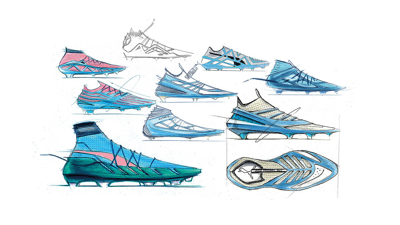 PORTFOLIO 2019，sneakers，Hand drawn，