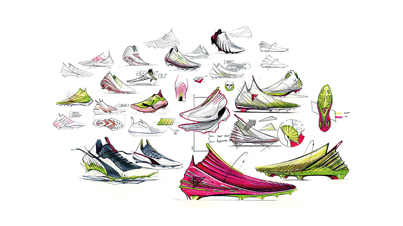 PORTFOLIO 2019，sneakers，Hand drawn，