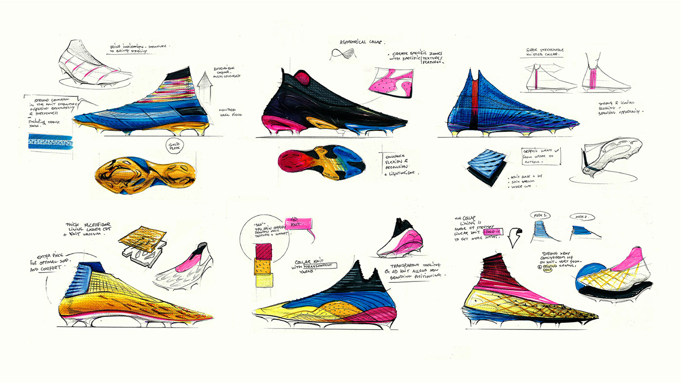 PORTFOLIO 2019，sneakers，Hand drawn，