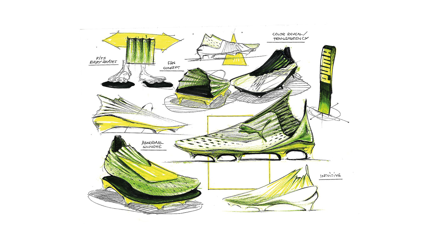 PORTFOLIO 2019，sneakers，Hand drawn，