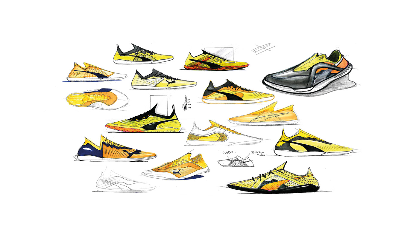 PORTFOLIO 2019，sneakers，Hand drawn，