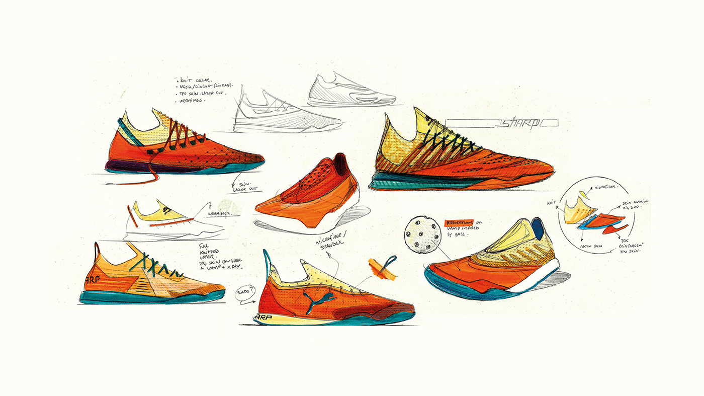 PORTFOLIO 2019，sneakers，Hand drawn，