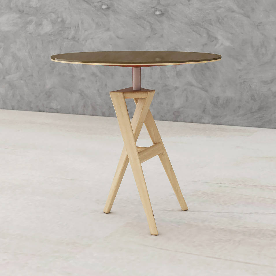 woodiness，furniture design ，Complementary tables，