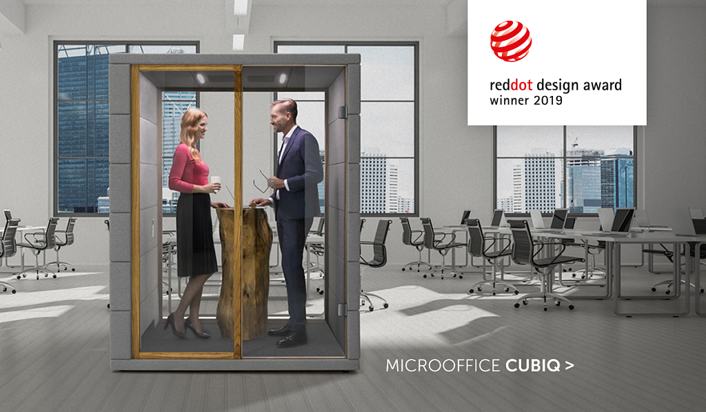 2019红点产品设计大奖，MICROOFFICE CUBIQ，微型办公室，reddot，