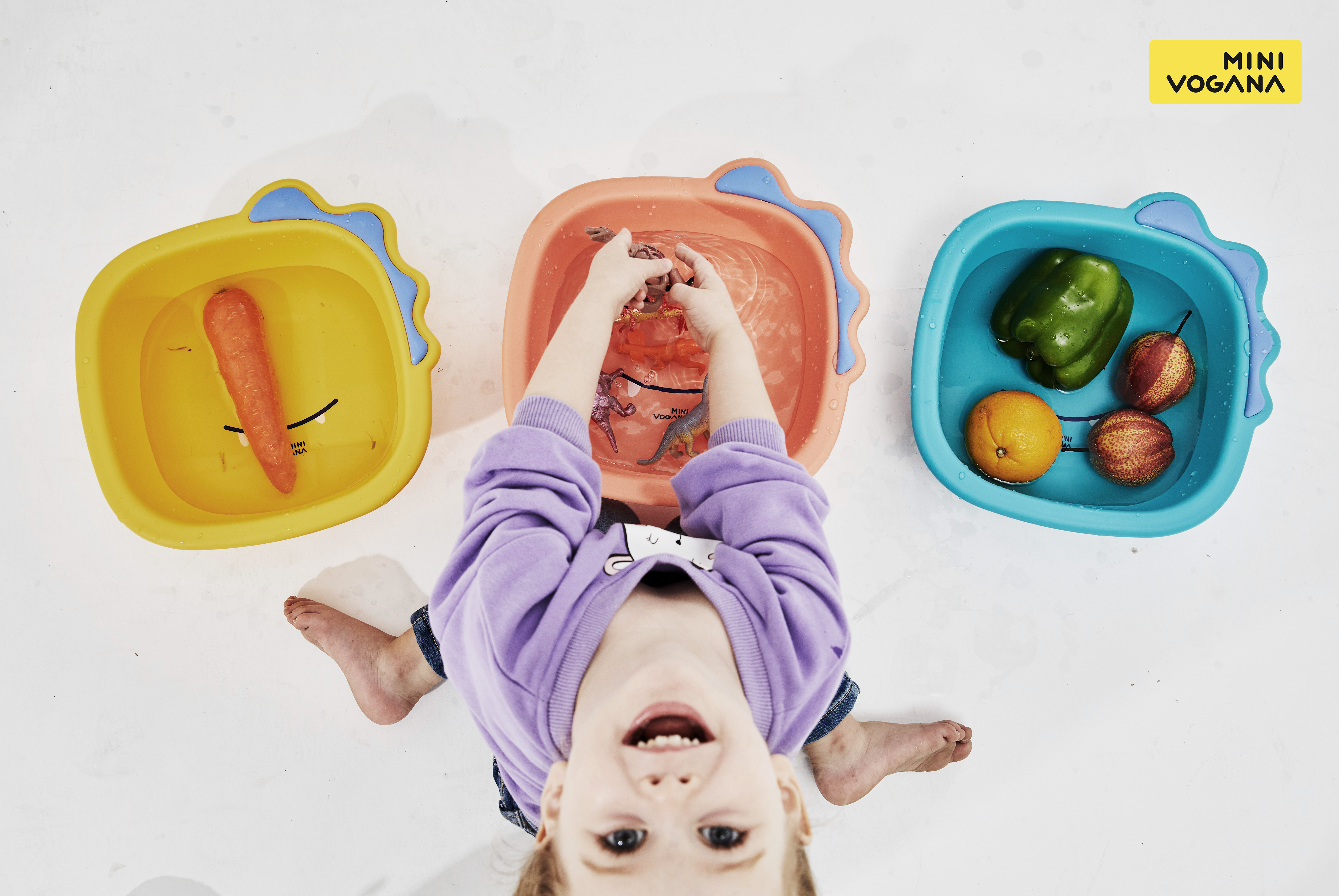 Little dinosaur children's washbasin，