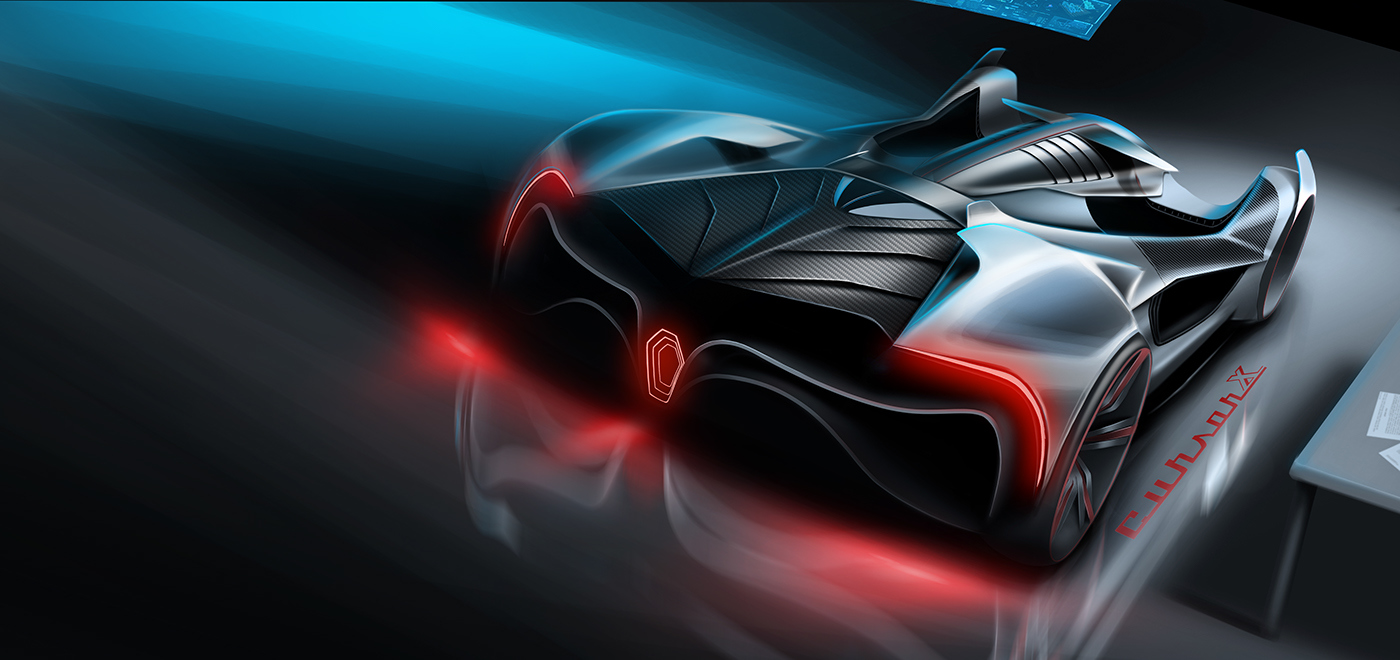 Automatic design，Hand drawn，Render，Visual design，industrial design，