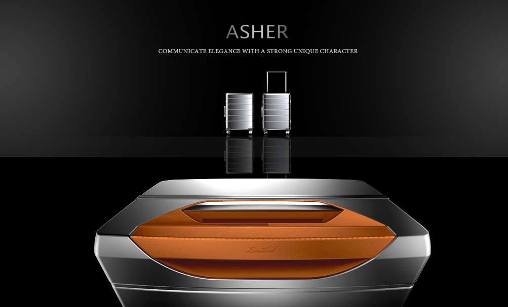 luggage and bags，Guide design，asher，