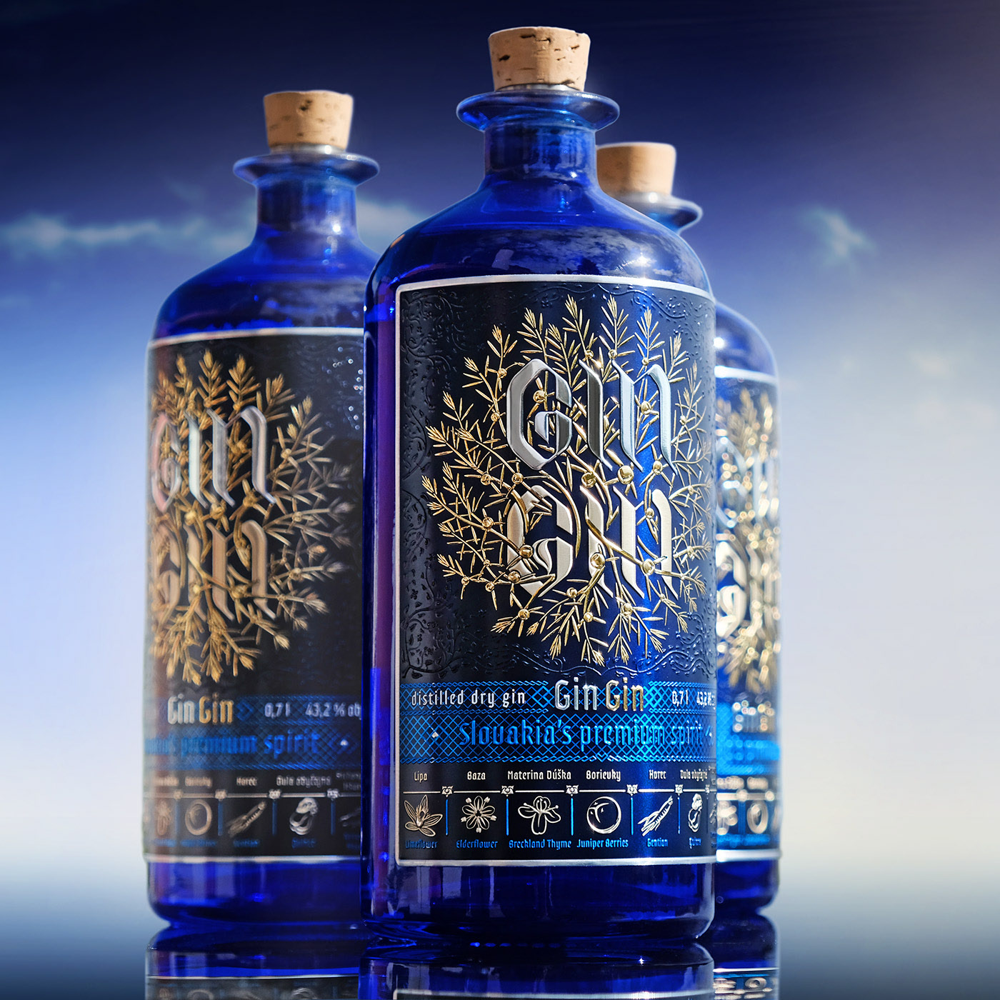 Gin，Gin Gin，packing，Brand design，