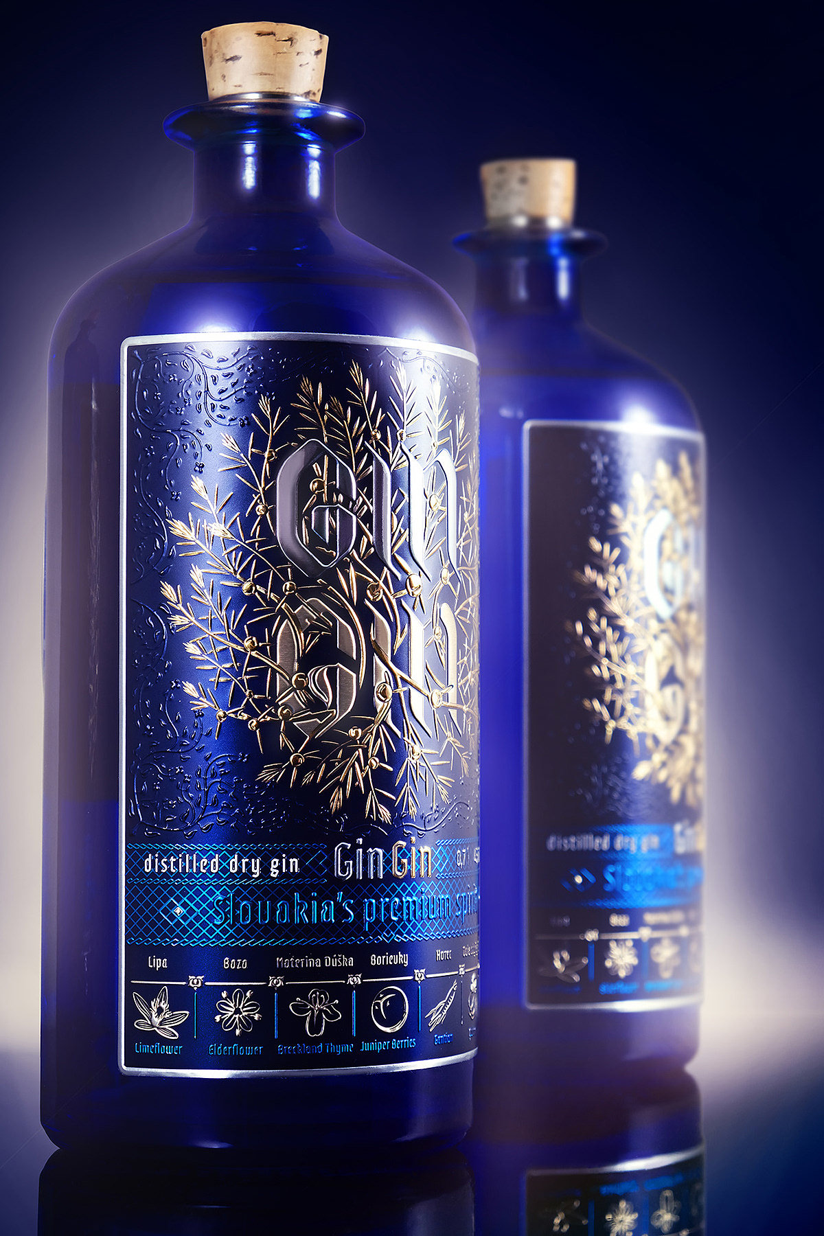 Gin，Gin Gin，packing，Brand design，