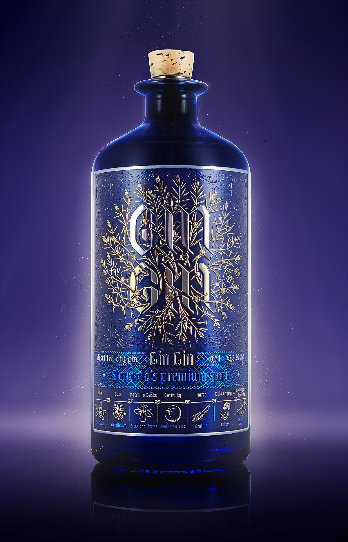 Gin，Gin Gin，packing，Brand design，
