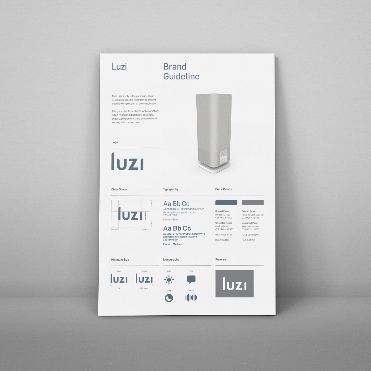 intelligence，white，Lamp design，Luzi，