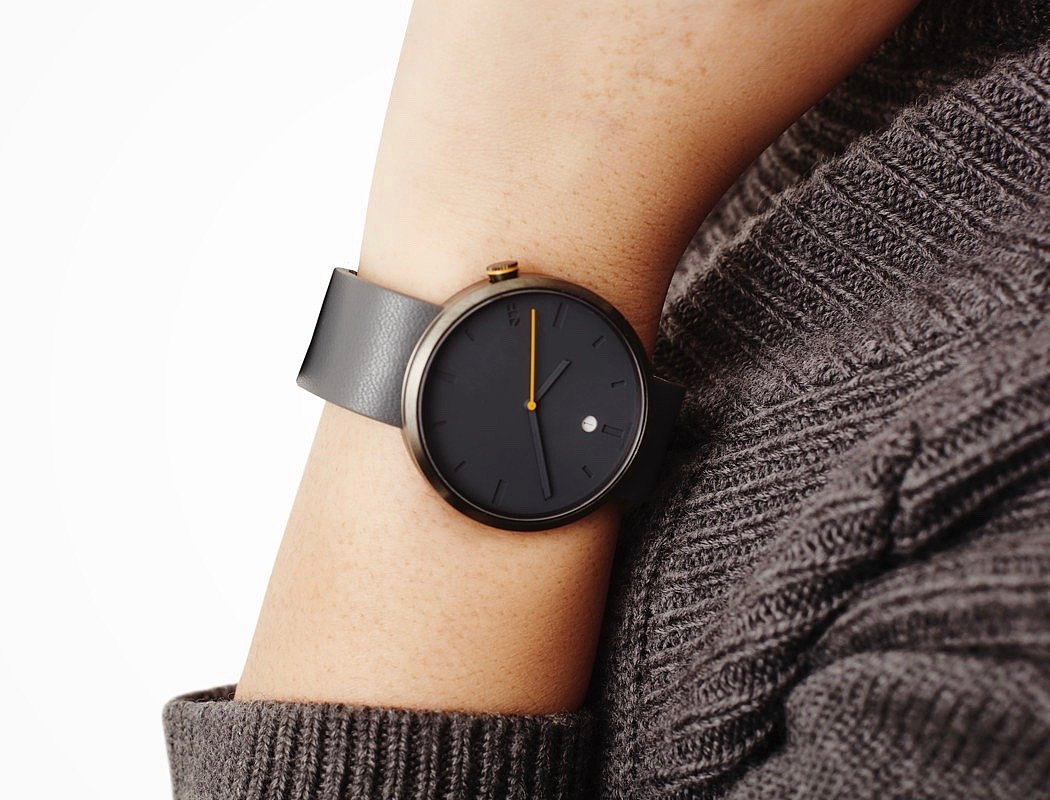 intelligence，black，Nub，Wrist watch，