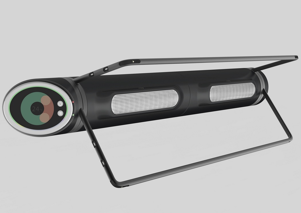 Rotary clothes hanger，Quick drying，Horizontal vertical，Red Dot Design Award，product design，