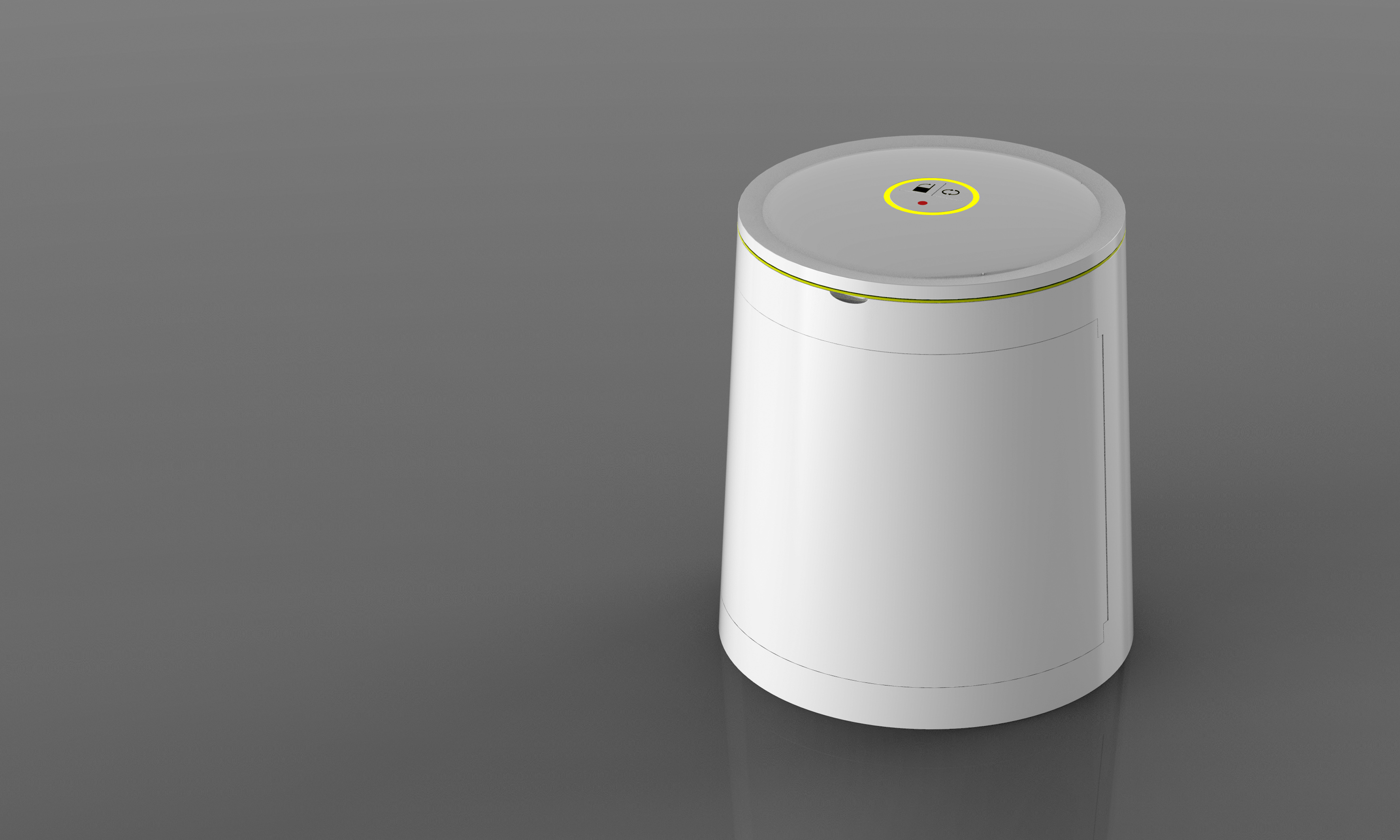 Inductive trash can，Bag collection concept，trash can，conceptual design，Creative design，