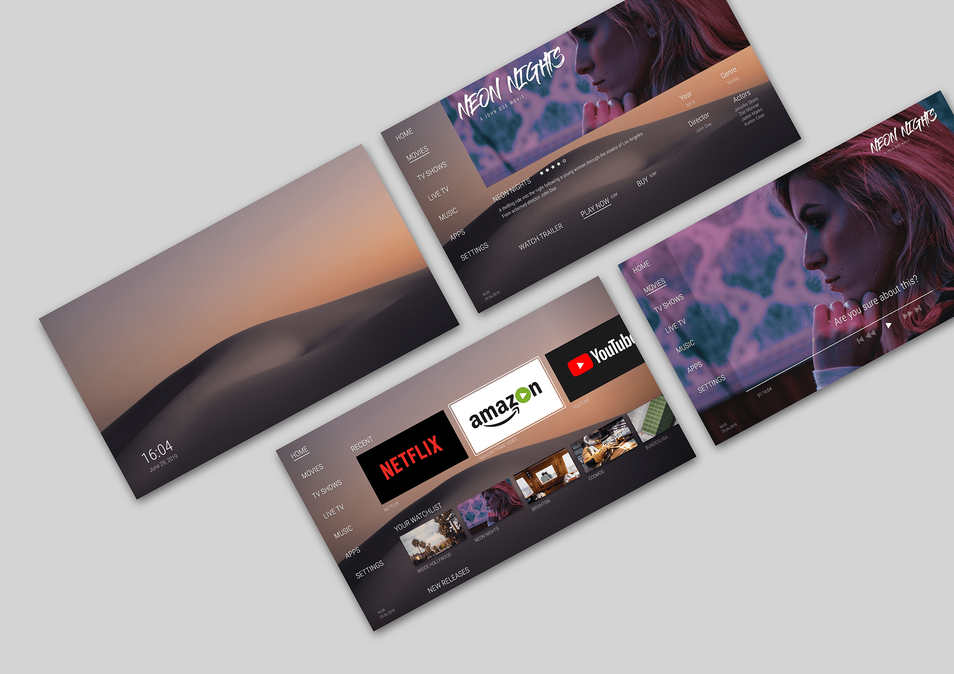 Television，TV Set，Television and vocal cords，industrial design，