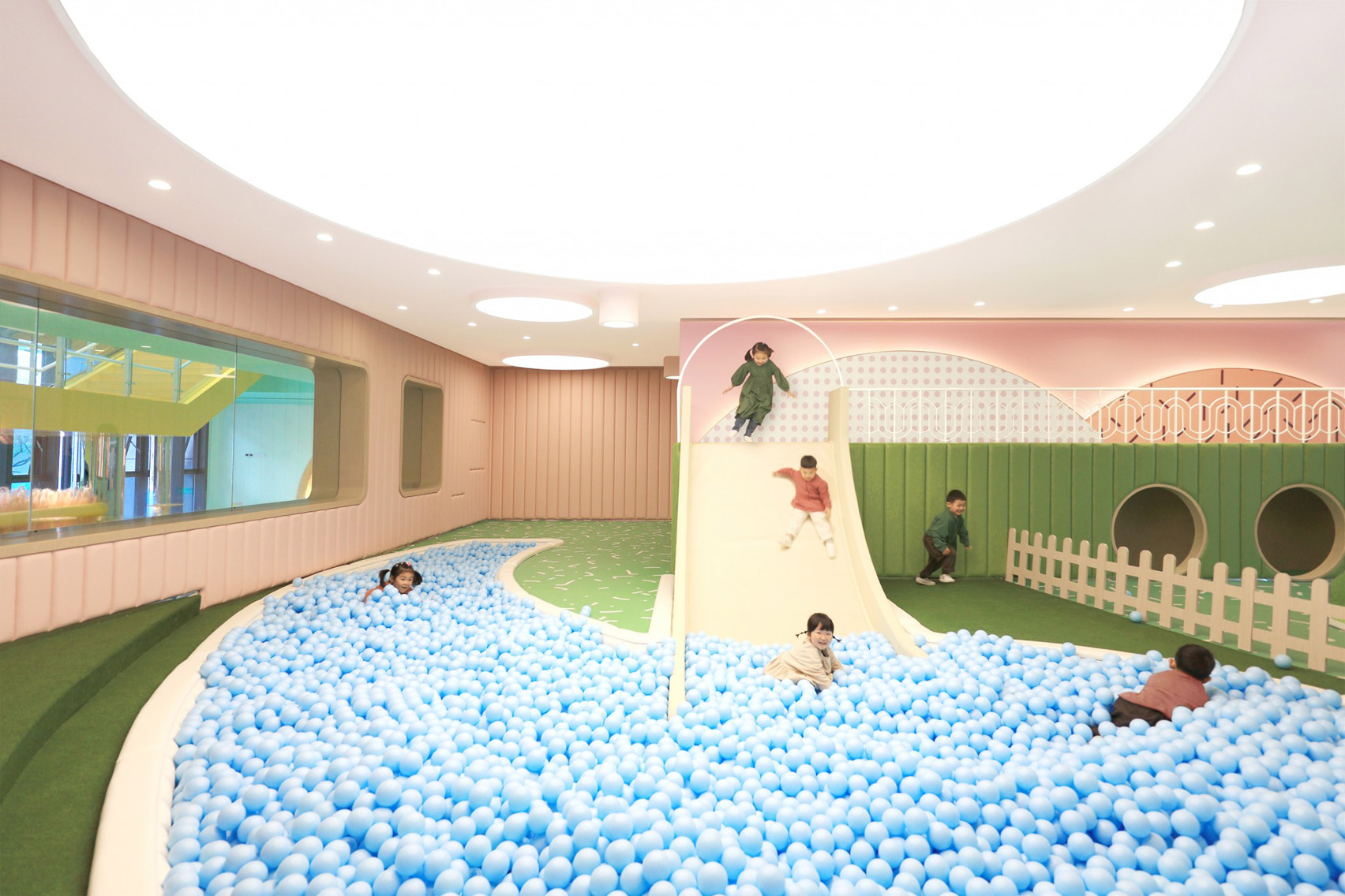 school，Fantasy group，KARV，kindergarten，building，