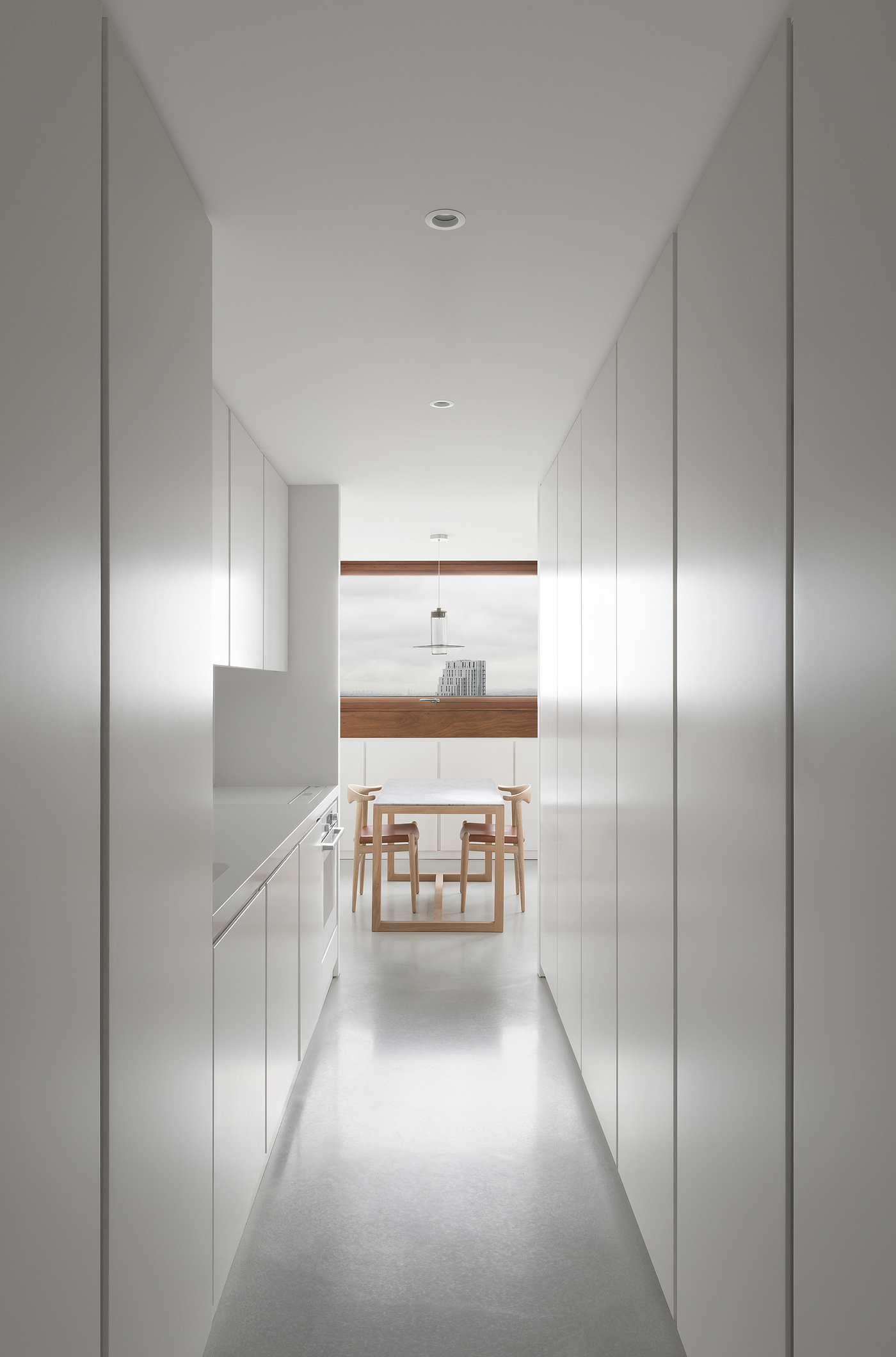 Minimalist style，Architectural design，Barbican apartment，