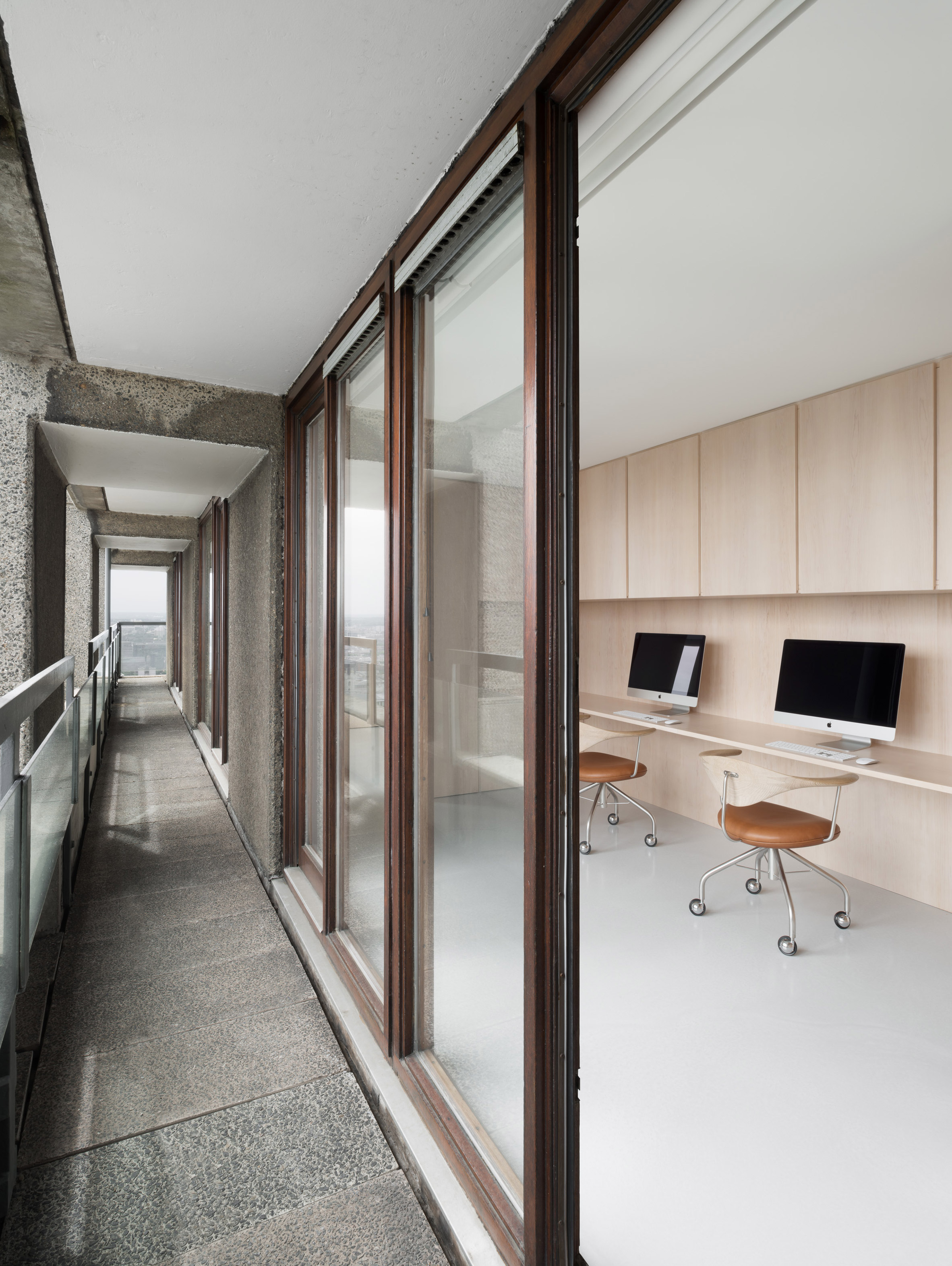 Minimalist style，Architectural design，Barbican apartment，